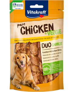 CHICKEN + VEGGIE DUO CARROT Karotten-Hühnchen-Sticks