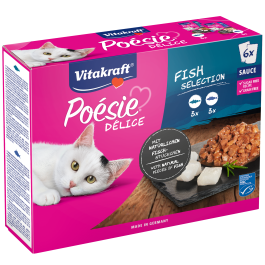 Produkt-Bild zu Poésie® Délice in Sauce, Multipack Variante mit Fisch