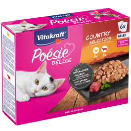 Produkt-Bild zu Poésie® Délice Multipack Huhn und Rind in Gelée