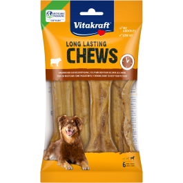 Product-Image for LONG LASTING CHEWS Kauknochen, gepresst, 14 cm, 6 Stück