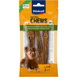 Produkt-Bild zu NATURAL CHEWS Natürlicher Ochsenziemer, geschnitten