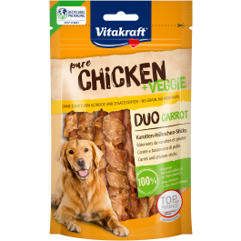 Produkt-Bild zu CHICKEN + VEGGIE DUO CARROT Karotten-Hühnchen-Sticks