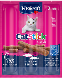 Cat Stick® + Kabeljau & Seelachs