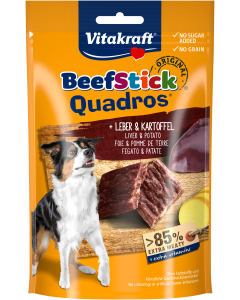 Beef Stick® Quadros® + Leber & Kartoffel
