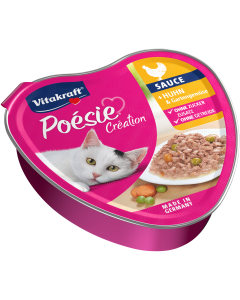 Poésie® Création + Huhn & Gartengemüse in Sauce