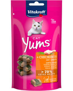 Cat Yums® + Huhn & Katzengras