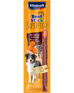 Beef Stick® Superfood mit Chia Saat und Karotten