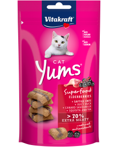 Cat Yums® Superfood Holunder + Ente