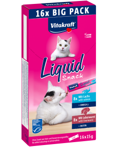 Liquid Snack Multipack Leberwurst+Lachs