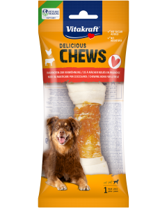 DELI CHEWS Kauknoten mit Huhn, L