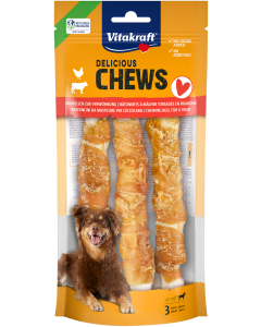 DELI CHEWS Kaurollen mit Huhn, L