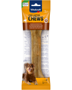 LONG LASTING CHEWS Kauknochen, gepresst, 22 cm, 1 Stück