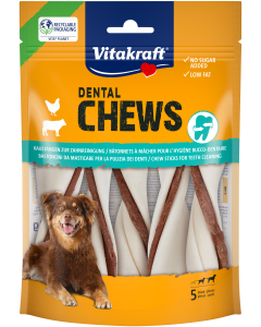 DENTAL CHEWS Kaustangen mit Hühnchen-Füllung, M