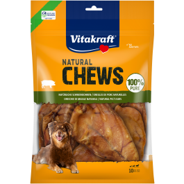 Product-Image for NATURAL CHEWS Natürliche Schweineohren, getrocknet