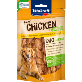 Produkt-Bild zu CHICKEN + VEGGIE DUO CARROT Karotten-Hühnchen-Sticks